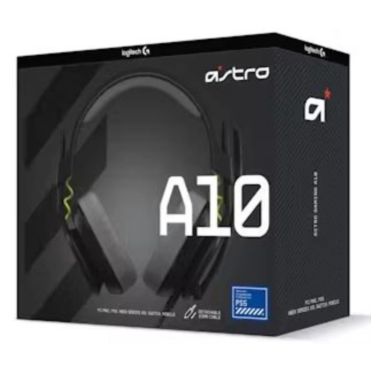 سماعة الألعاب Astro A10 – لون أسود / متوافقة مع البلاستيشن